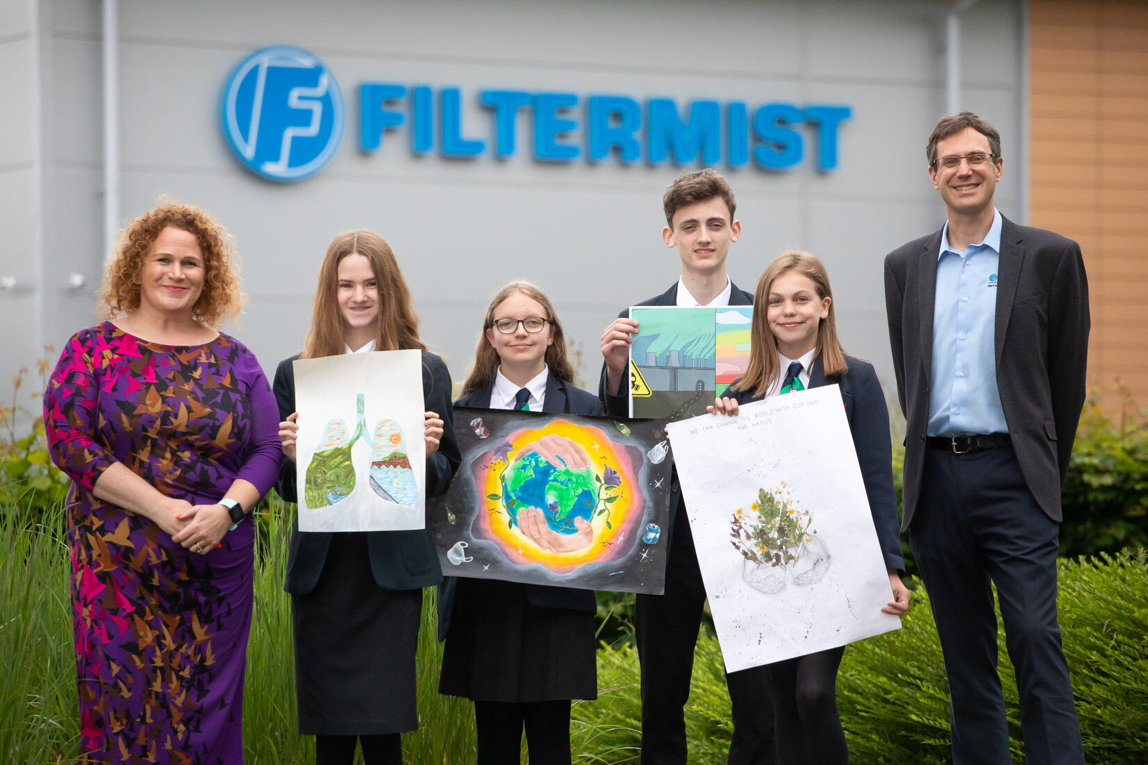 Student art is a breath of fresh air for Filtermist on Clean Air Day